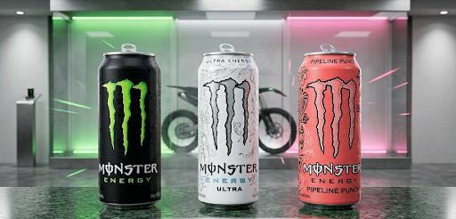 Monster Energy display